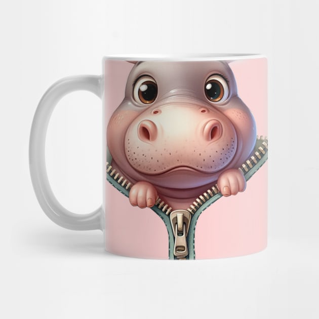 Cute Hippo by katalinaziz